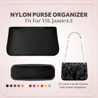 Nylon Purse Organizer Insert, Small Inner Liner Bag Organizer Insert Fit for YSL Jamie 4.3 Handbag S