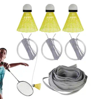 Balls For Badminton Single Glowing Badminton Shuttlecocks Self Adhesive High Elastic Training Supplies Lightweight Badminton