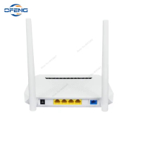 New Customized XPON Gpon ONU FTTH modem router 1GE 3FE 1tel wifi English Software Optical Network SC UPC