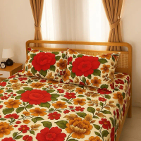 sprei motif bunga aestehtic sprei sarung bantal guling sprei ukuran 160x200x20 180x200x20 200x200x20