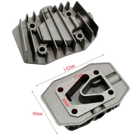 Air Compressor Cylinder Head Aluminum Cover Metal Replacement Parts power tool