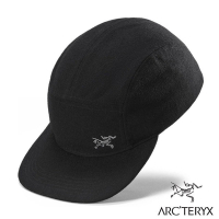 【ARCTERYX 始祖鳥】Calidum 5 Panel Wool 羊毛保暖棒球帽子.遮陽帽.鴨舌帽_X000007194 黑