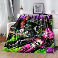 Video Games F-Fortnite Blanket Flannel Soft Plush Throw Blanket Boys Bedroom Sofa Bed Warm Blanket Travel Picnic Blanket Gift