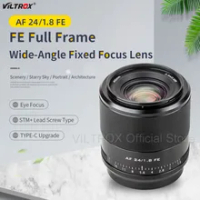 Viltrox 24mm F1.8 Lens Auto Focus Full Frame Wide Angle Lenses for Sony Nikon Camera E Mount A9II A7IV A6600 Z Mount Z9 Z6 Z7