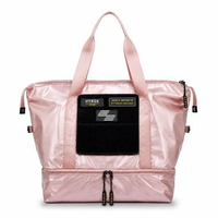 Hyrox Modular Tote Bag | Tas Kerja Gym & Daily hook kain tempel Patch | Sports Lifestyle pria wanita