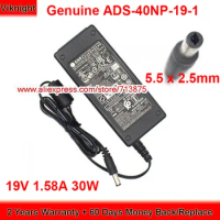 Genuine ADS-40NP-19-1 19030E 30W Charger 19V 1.58A AC Adapter for Hp 23ER DISPLAY 22EP 24F MONITOR Power Supply
