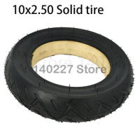 10x2.50 Solid Tire for Quick 3 ZERO 10X Inokim OX Folding Electric Scooter 10-inch Mini Motorrad Razor Tyre Parts