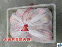 無紡布內袋保護袋蔬菜包裝水果箱透氣實用方便水果籃筐楊梅籃內。