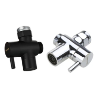 Switches Faucet Adapter Sink Splitter Diverter Water Tap Connector for Toilet Bidet Shower Kitchen Accessories
