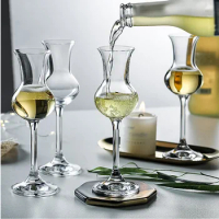Italy Whisky Tasting Glass Goblet Crystal Copita Nosing Sherry Wine Glasses Sommeliers Whisky Whiskey Smell Tasting Glass