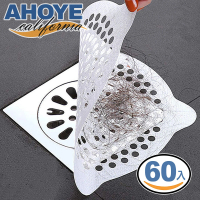 【AHOYE】一次性排水孔濾網 15x15-60片(排水蓋 地漏蓋 排水孔蓋 地漏塞)