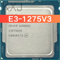 Xeon-E3-1275V3 Quad-Core Processor, 3.50GHz, 8M, Socket 1150, E3 1275 V3, CPU
