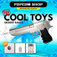 Mainan Biji Plastik ABS Plastik Body Desert Eagle Cool Toys Manual Mainan Biji Plastik