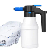 Foam Pump Sprayer 1.5L Car Wash Foam Sprayer Portable Air Pressure Water Sprayer Pressure Atomizer Pump Sprayer For Home Garden