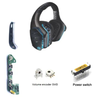 Headset Volume Button&amp;Headband Repair Parts For Logitech G933 G935 G633 G635 Artemis Spectrum Wireless Headphone Original Parts