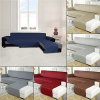Sofa Slipcover L Shape Sofa Cover Sectional Couch Cover Chaise Slipcover Reversible Sofa Cover Furniture Protector Cover