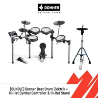 [BUNDLE] Donner Beat Drum Elektrik + Donner Hi-Hat Cymbal Controller and Donner Hi-Hat Stand
