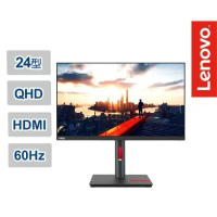 Lenovo 聯想 ThinkVision P24h-30 23.8吋 QHD 60Hz 顯示器(63B3GAR6WW)