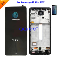 Display OLED LCD For Samsung A52 LCD A525F Lcd For Samsung A52 A525F LCD Screen Touch Digitizer Assembly