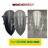For Honda CBR500R CBR 500R 2019 2020 2021 2022 Motorcycle Windscreen Windshield Wind Guard Deflector Visor CBR 500 R 2019-2022