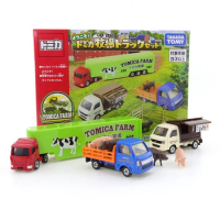 Takara Tomy Tomica Welcome! Tomica Farm Truck Set Car Alloy Toys Motor Vehicle Diecast Metal Model Toys Boy