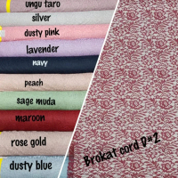 kain brukat cord/bahan brukat corneli premium