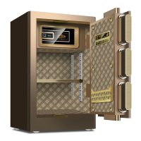 保險柜 家用小型保管箱保險箱防盜辦公密碼箱指紋智能床頭柜