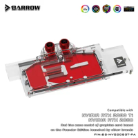 Barrow BS-MSG2080TM-PA Water Cooling Block for MSI RTX2080Ti Gaming X Trio
