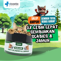BASTIX Salep Anti Scabies dan Jamur Kucing Anjing, Salep Ampuh Atasi Gatal, iritasi, jamur, scabies,