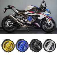 For BMW S1000XR S1000RR 2021 2022 Transparent Motorcycle Engine Cover Protector Protect SEMSPEED Engine Guard Protection S1000RR