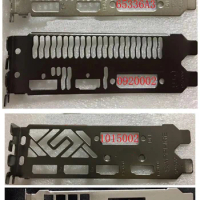Original For Sapphire RX480 RX470 RX460 RX580 RX570 RX560 RX 560 570 Graphic Card I/O Shield Back Plate BackPlate Blende Bracket