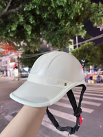 《1017》{jewelry craft} หมวกกันน็อค Vespa สำหรับมอเตอร์ไซค์ไฟฟ้า ขนาดเดียว น้ำหนักเบา สวมใส่สบาย ตลอดท