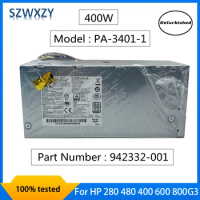 SZWXZY Refurbished PSU For HP 86 89 280 480 400 600 800G3 G4 G5 400W Power Supply PA-3401-1HA 942332-001 PA-3401-1 100% Tested