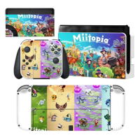 Miitopia Nintendoswitch Skin Cover Sticker Decal for Nintendo Switch OLED Console Joy-con Controller Dock Vinyl