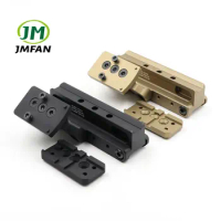 Sotac Tactical Scopes Mounts Offset Optic Base RMR ACOG Red dot 20MM Mounts Airsoft AR15 Hunting Accessories
