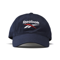Reebok 帽子 TE LOGO 男女款 深藍 紅 白 棒球帽 老帽 鴨舌帽 遮陽 休閒 戶外 基本款 GH0399