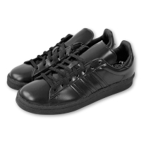 adidas 愛迪達 日本限定 CAMPUS 80s 皮革休閒鞋 黑色 男女平底運動鞋 低筒滑板鞋 情侶鞋 JR2739