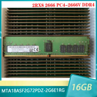 MTA18ASF2G72PDZ-2G6E1RG For MT RAM 16GB 16G 2RX8 2666 PC4-2666V DDR4 Memory