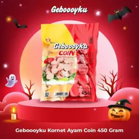 GEBOOOYKU COIN 420GR KORNET AYAM BENTUK KOIN 420GR