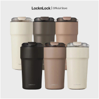 【Hot】 Bình giữ nhiệt LocknLock Metro Cafe Tumbler bằng thép không gỉ 304 phủ sứ; 2 size LHC4357 - 50