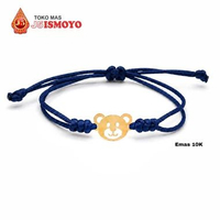 Gelang Emas Anak Tali Bear J5 Ismoyo NAVY