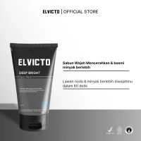 ELVICTO DEEP BRIGHT FACE WASH | Facial Wash Pria untuk Kulit Kusam & Berminyak | Perawatan Wajah Pri
