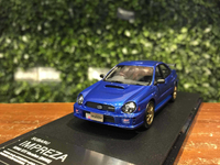 1/43 Hi-Story Subaru Impreza S202 STI 2002 Blue HS402BL【MGM】
