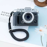 適用於富士xm5xt30三代保護套xe5手柄相機包xt5底座皮套xt50相機平行進口
