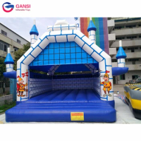 Outddoor Kids Inflatable Bouncer With Free Blower 6.5*5*5M Inflatable Bounce Castle Tent For Jumping Sport Game