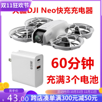 【高品質 超低價】大疆DJI NEO充電器65W閃充PD快充充電頭氮化稼雙向管家無人機配件