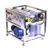 500 LPD Seawater salt water purifier machine seawater desalination plant portable watermaker boat seawater treatment