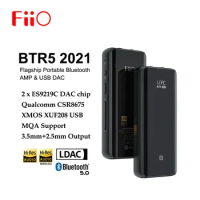 FiiO BTR15 BTR5 Hi-Res Audio HIFI Bluetooth DAC Headphone Amplifier MQA ES9219MQ AAC APTX LDAC 3.5MM 4.4MM Balanced