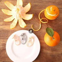 Opener Economic Safe Abs Light Kitchen Accessories Tools Stripper Durable Multifunctional Kitchen Appliances Orange Peeler