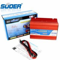 SUOER FPC-500AL Power Inverter 500 watt 12v Pure Sine Wave 500w